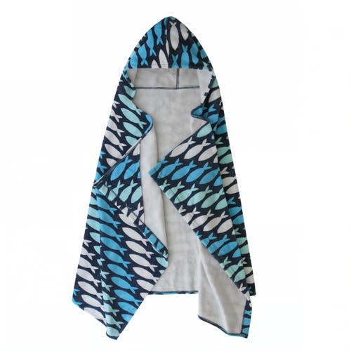 Uv Skinz Hooded Beach Towel In Shark Shiver