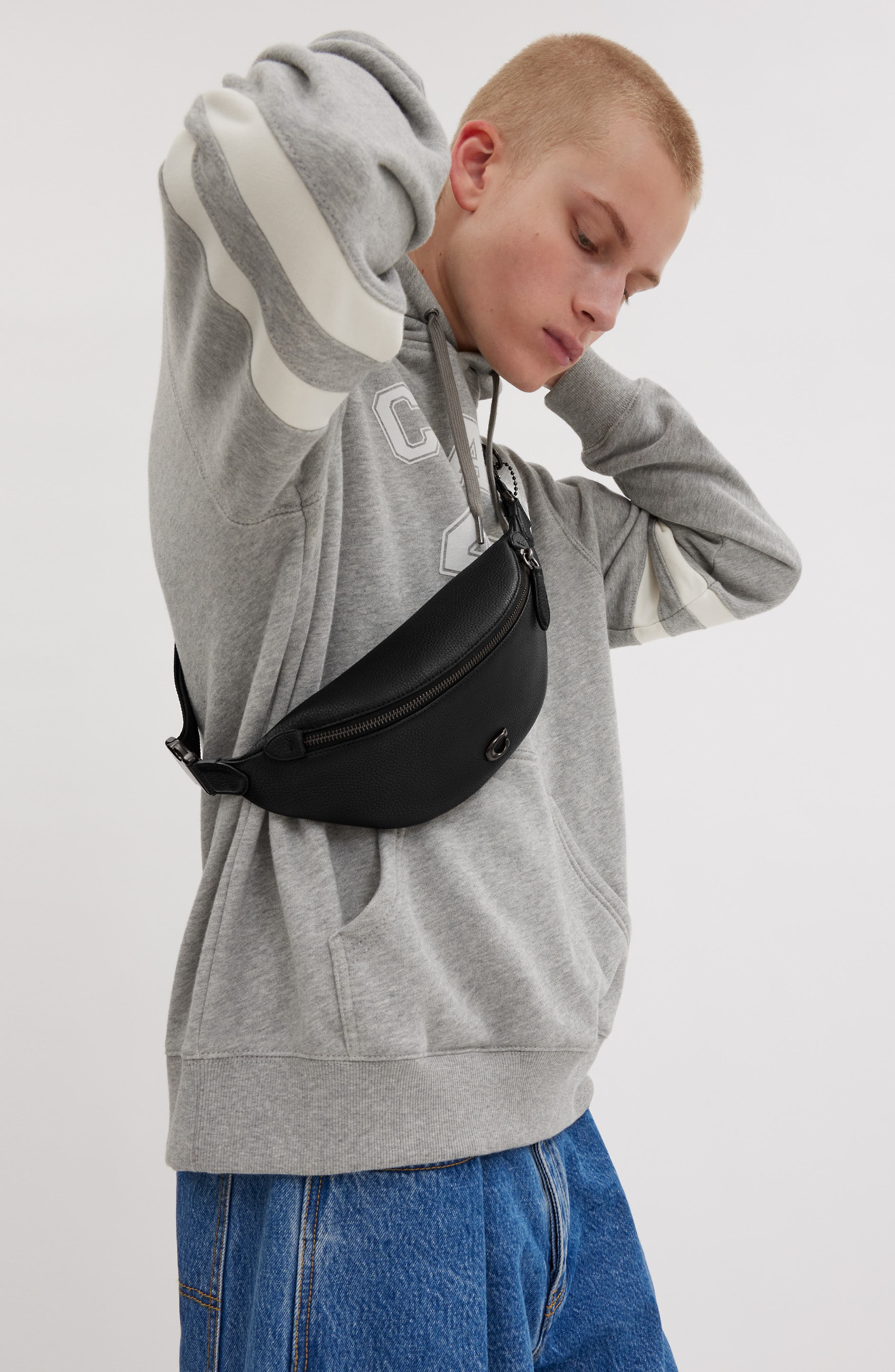 COACH Charter Pebble Leather Belt Bag Nordstrom