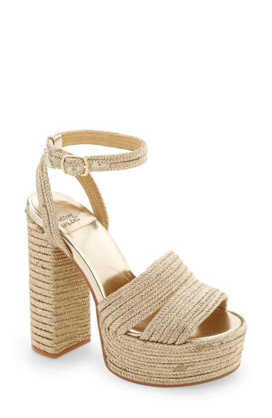 Jeffrey campbell hot sale raffia sandal