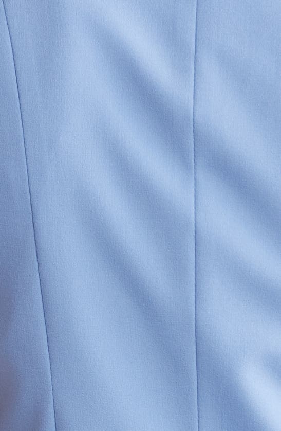 Open Edit Waistcoat Vest In Blue Hydrangea