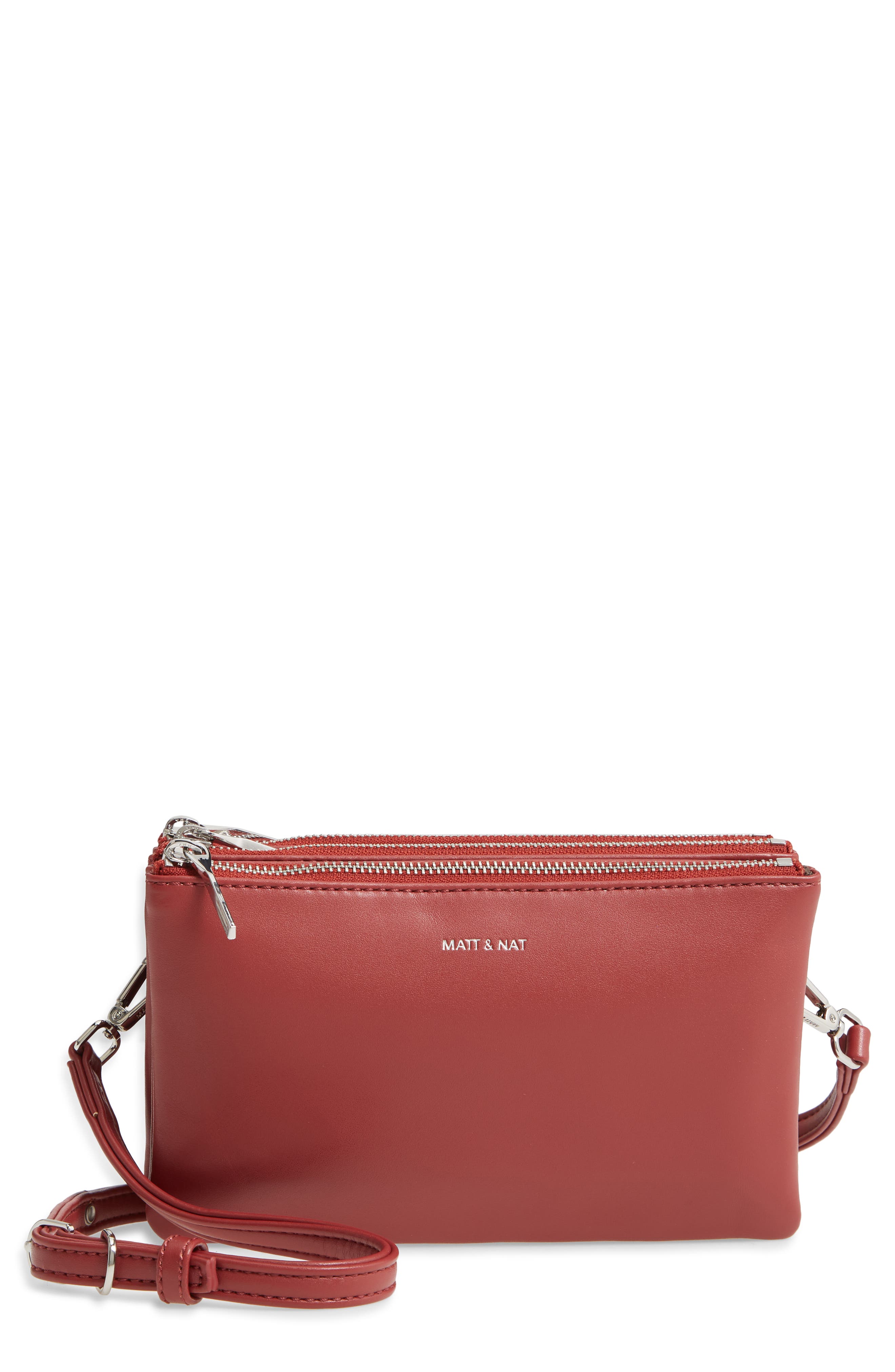 matt and nat triplet crossbody bolsa