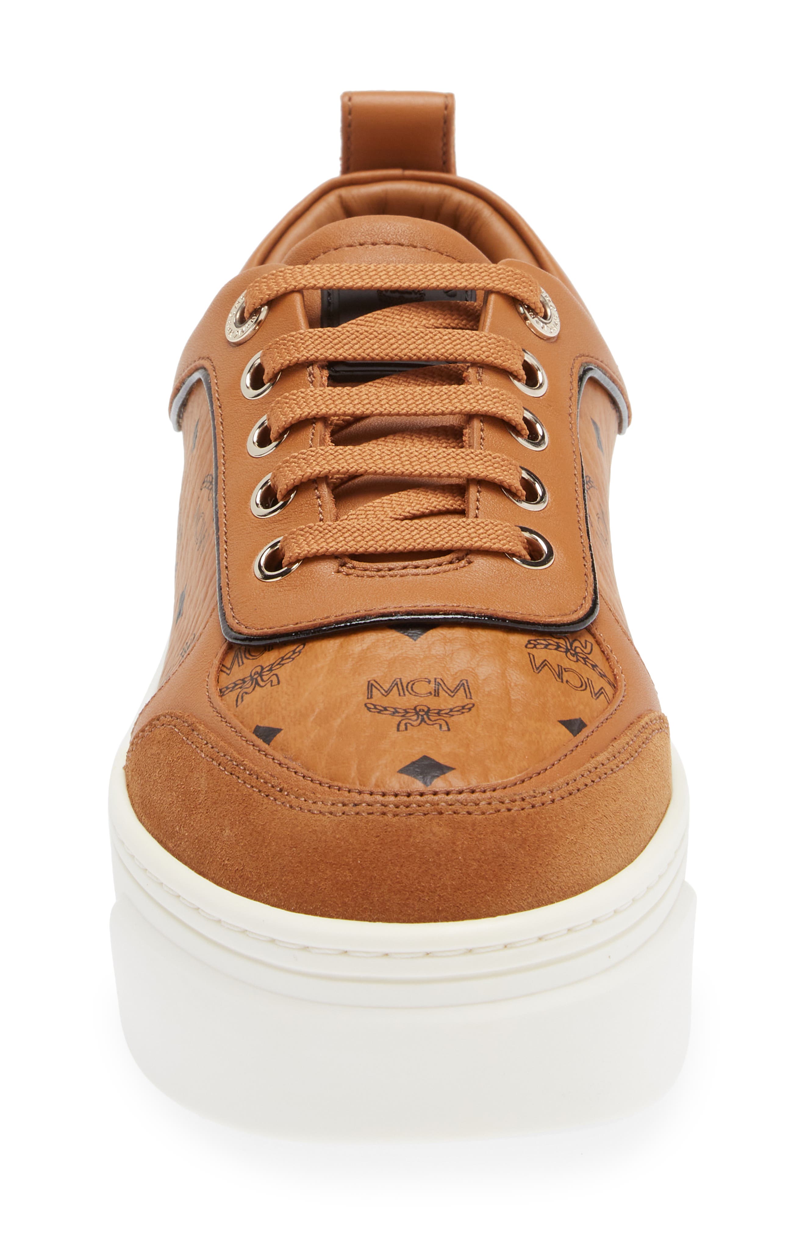 Visetos Mcm Women's Skyward Low Top Platform Sneakers MCM