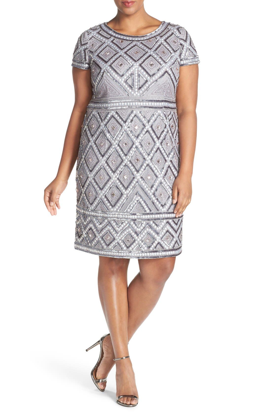 adrianna papell plus size dresses nordstrom