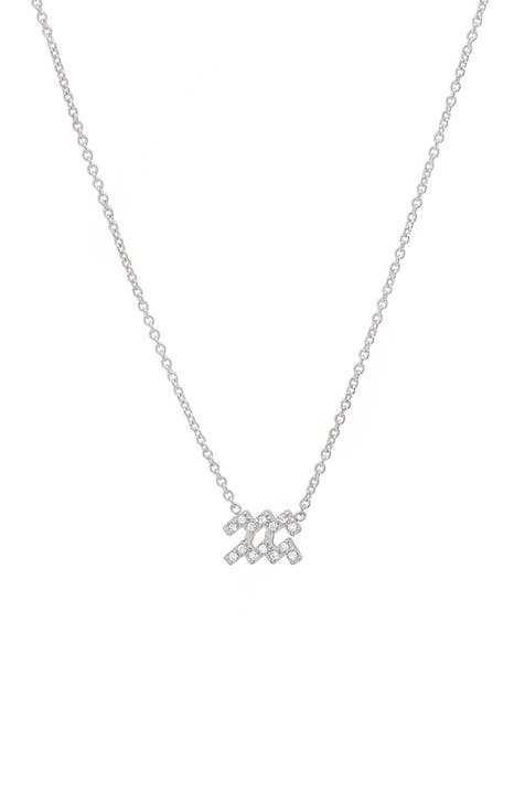 Tiffany sales aquarius necklace