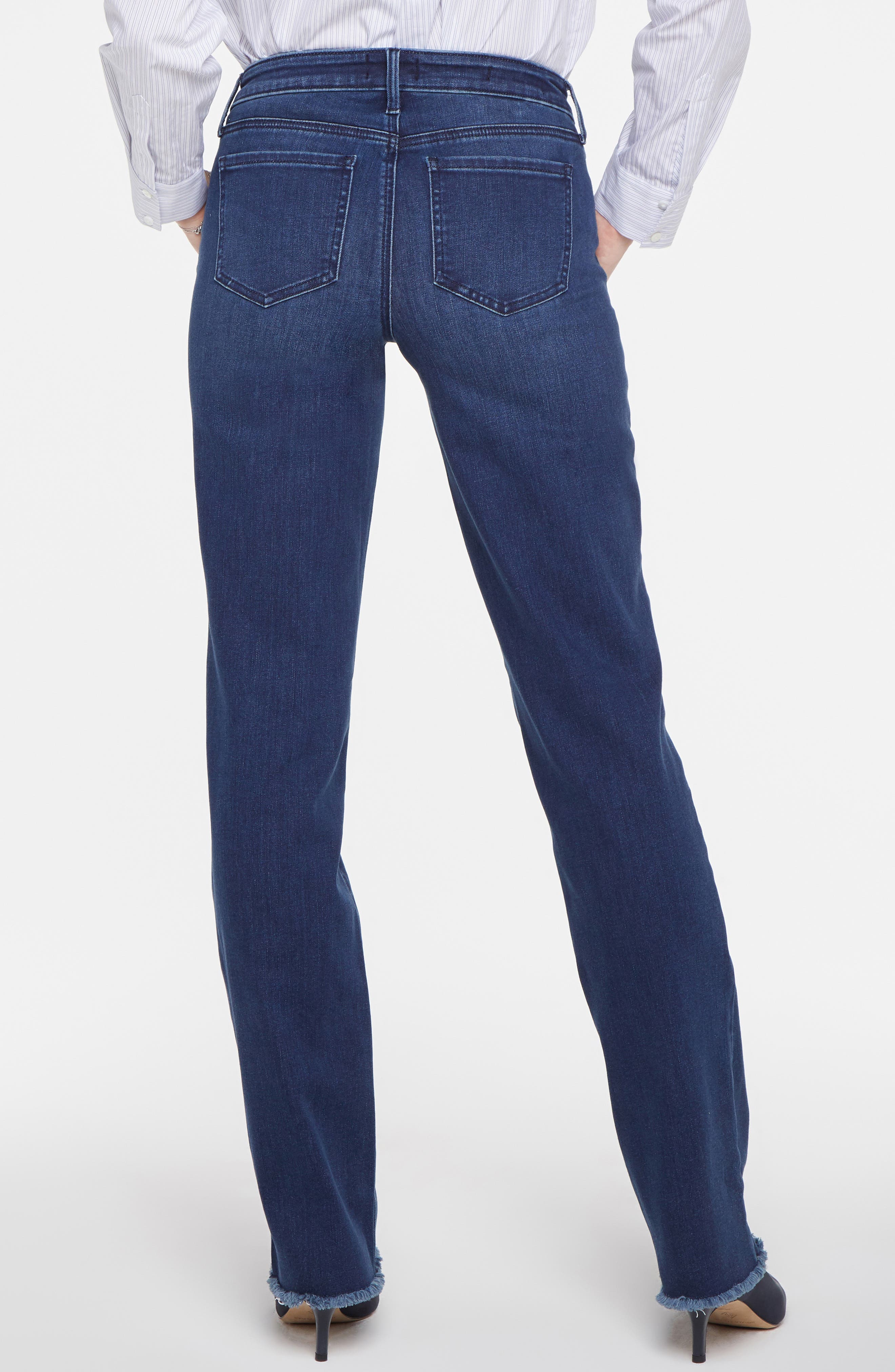 Nydj Women's Relaxed Straight Jeans in Grant, Regular, Size: 6 | Denim