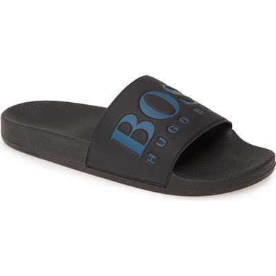 Boss Solar Slide Sandal, Black