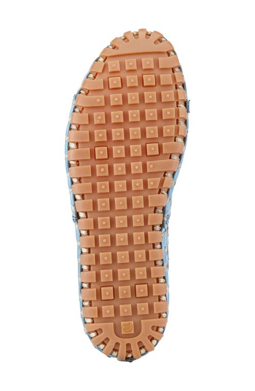 Spring Step Flowerflow Slide Sandal In Blue
