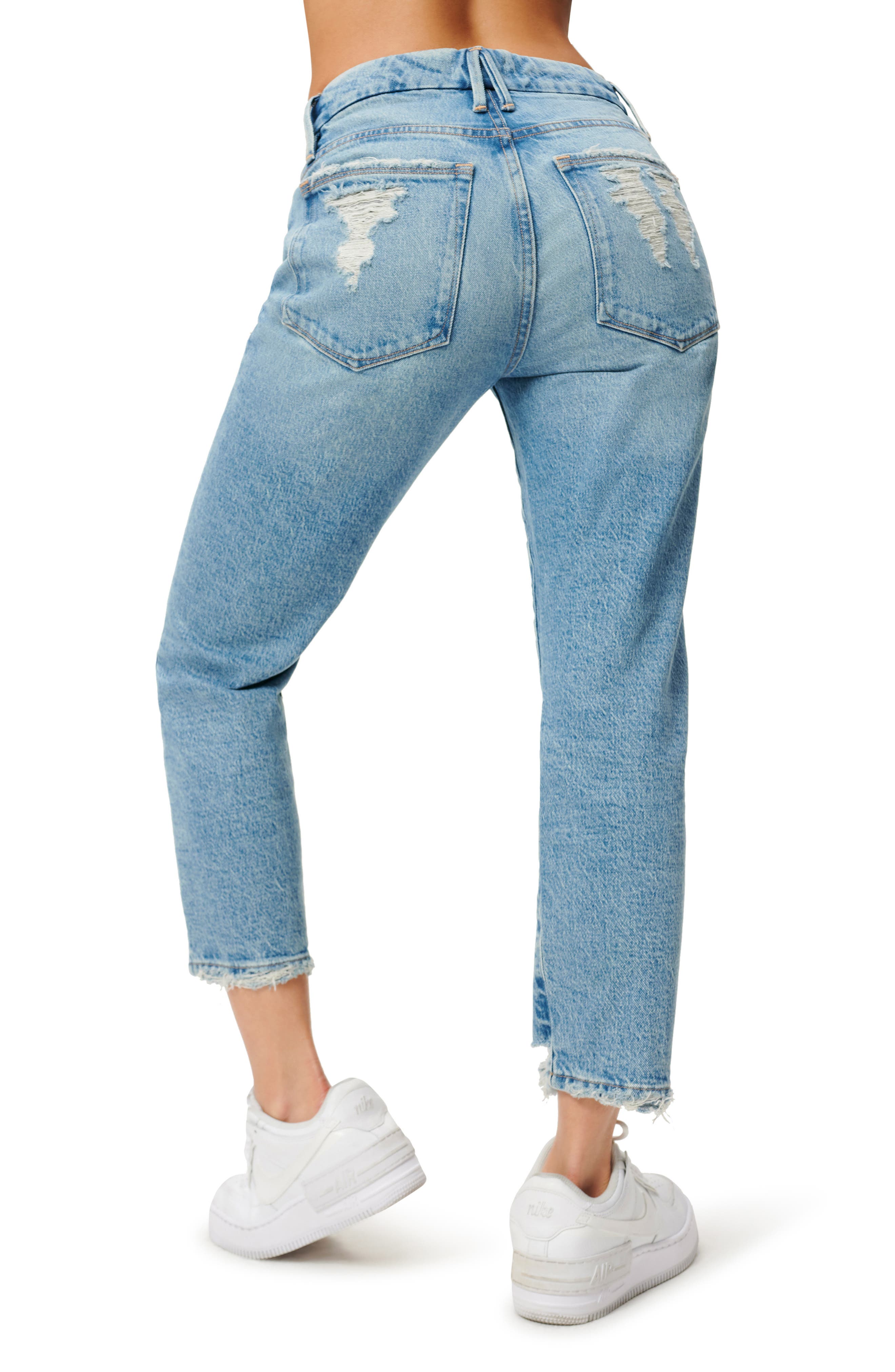 High Waist Broke Jeans | Nordstrom