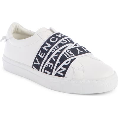 Givenchy Logo Strap Slip-On Sneaker - White