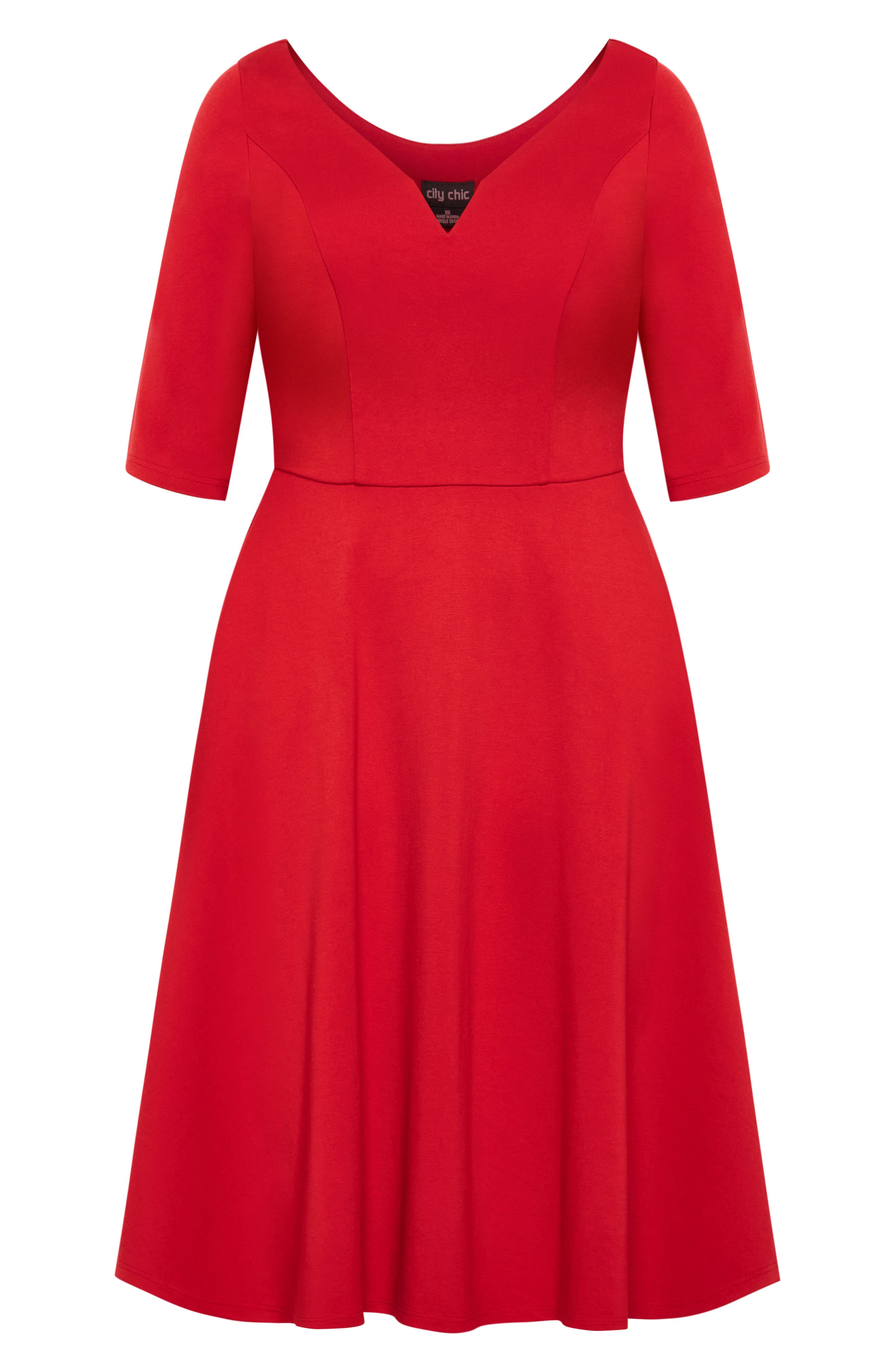 City Chic Cute Girl Fit & Flare Dress Nordstrom