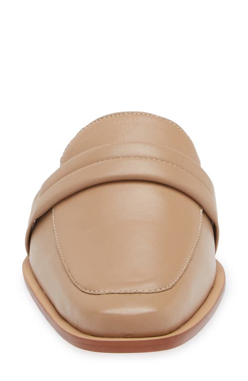 Shop Kaanas Square Toe Mule In Almond