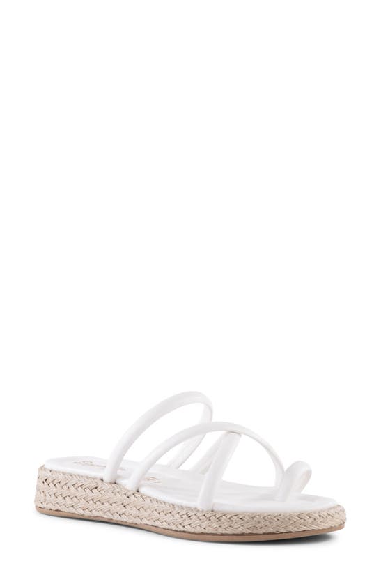 Shop Seychelles Rule The World Platform Wedge Sandal In White