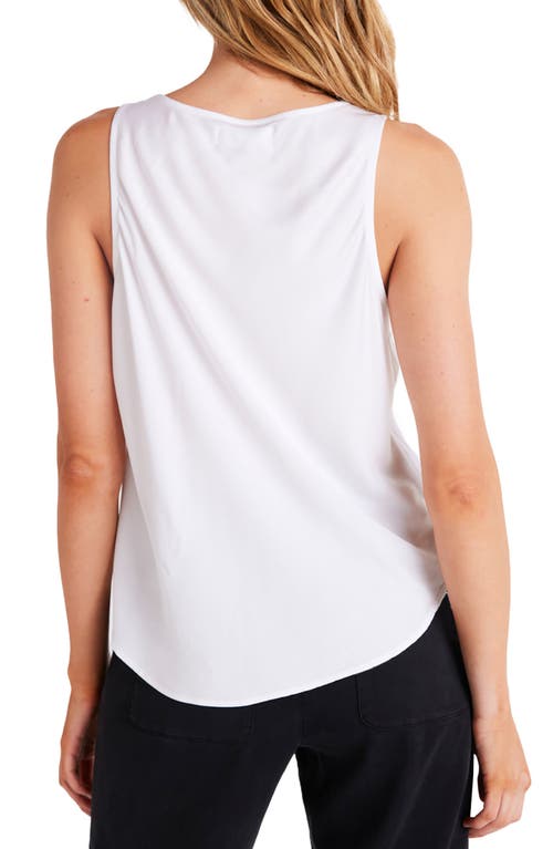 Shop Bella Dahl Scoop Neck Tank In White