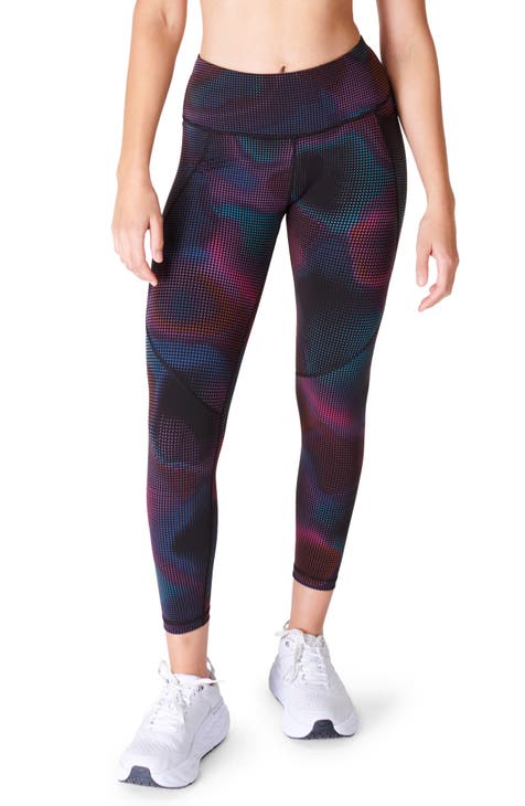 lululemon athletica High-rise Yoga Shorts Grid Texture - 6 - Color Blue -  Size 12