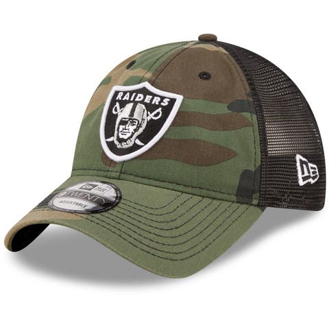 Las Vegas Raiders Camouflage Adjustable Hat Cap Slouch Style Camo