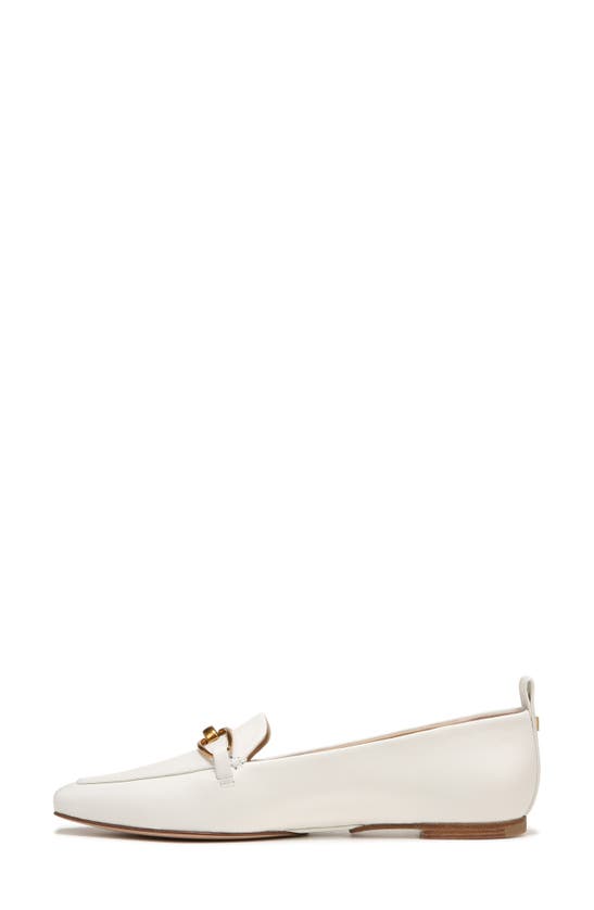 Veronica Beard Champlain Leather Chain Loafers In Coconut | ModeSens