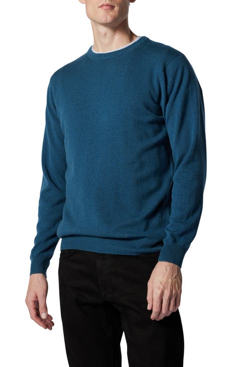 teal sweater