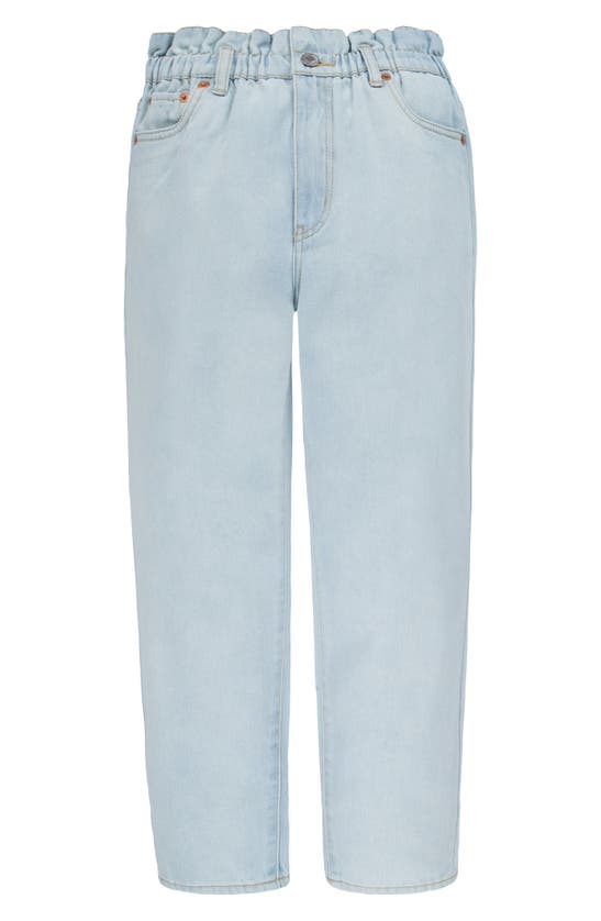 Levi's® Kids' Paperbag Tapered Jeans In Light Breeze