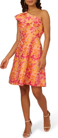 Adrianna papell short jacquard dress hotsell