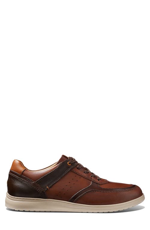 Shop Samuel Hubbard Olema Lightweight Oxford In Antique Brown Leather