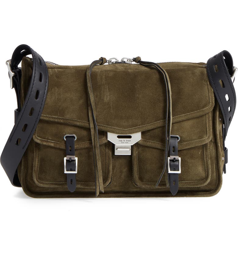 rag & bone Field Messenger Suede Shoulder Bag | Nordstrom