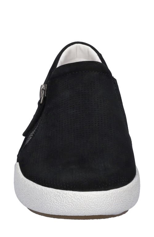 Josef Seibel Claire Zip Sneaker In Black