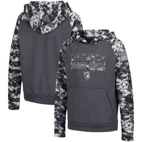 FOCO Pittsburgh Steelers Camo Raglan Pullover Hoodie At Nordstrom in Black  for Men