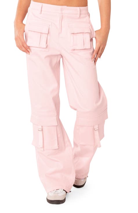 Women's Panneled Trendy Low Waisted Cargo Pants With Pockets at Rs  2569.28/piece, Surat