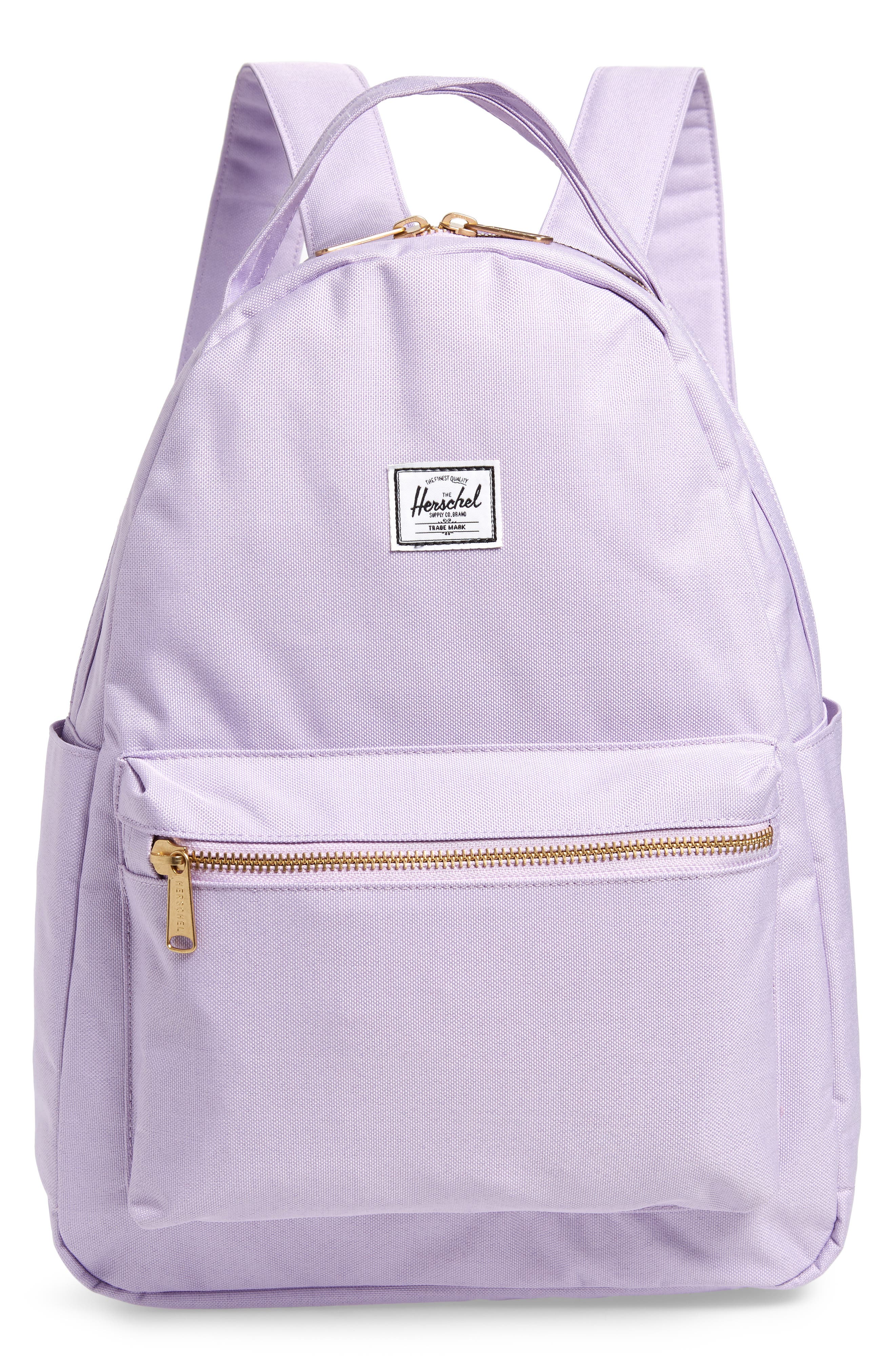 lavender herschel backpack