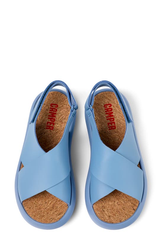 Shop Camper Pelotas Flota Slingback Sandal In Medium Blue