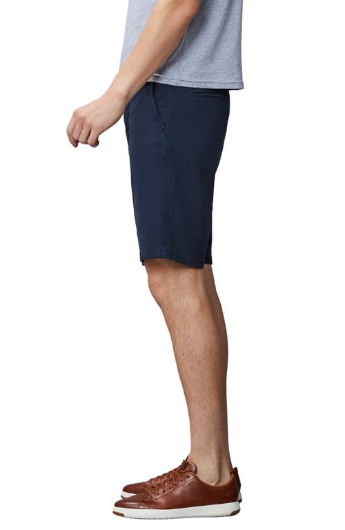 Dl1961 Jake Flat Front Chino Shorts In Prussian Blue