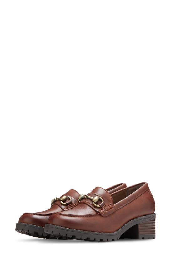 Eastland Gwen Platform Loafer In Brown