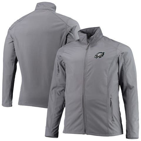 Men's Miami Dolphins Dunbrooke Gray/Black Apprentice Full-Zip Hoodie