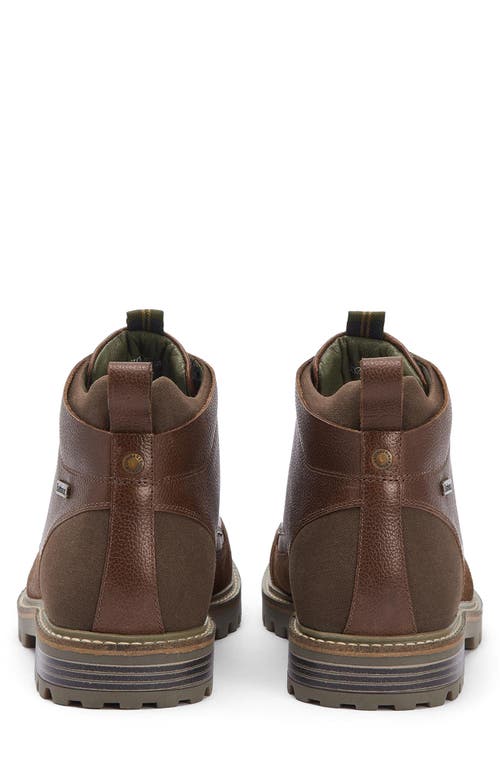 Barbour Quartz Boot In Teak Brown