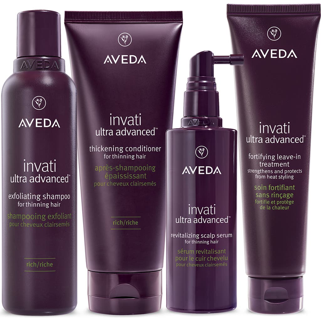 Aveda Invati Ultra Advanced™ Rich Hair Care System Set $205 Value In Rich