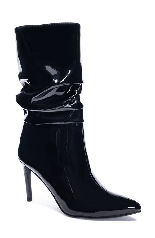 Chinese Laundry Ellie Slouch Pointed Toe Boot in Black