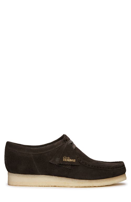 Clarksr Clarks(r) Clarks® 'wallabee' Moc Toe Derby In Brown Slate Suede