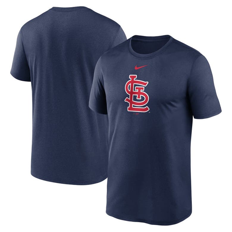 Shop Nike Navy St. Louis Cardinals Legend Fuse Large Logo Performance T-shirt