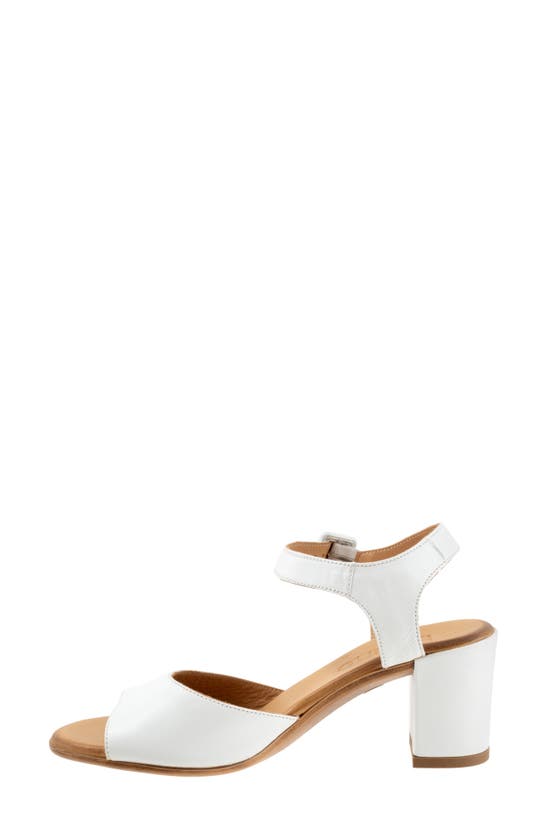 Shop Bueno Natalia Ankle Strap Sandal In White