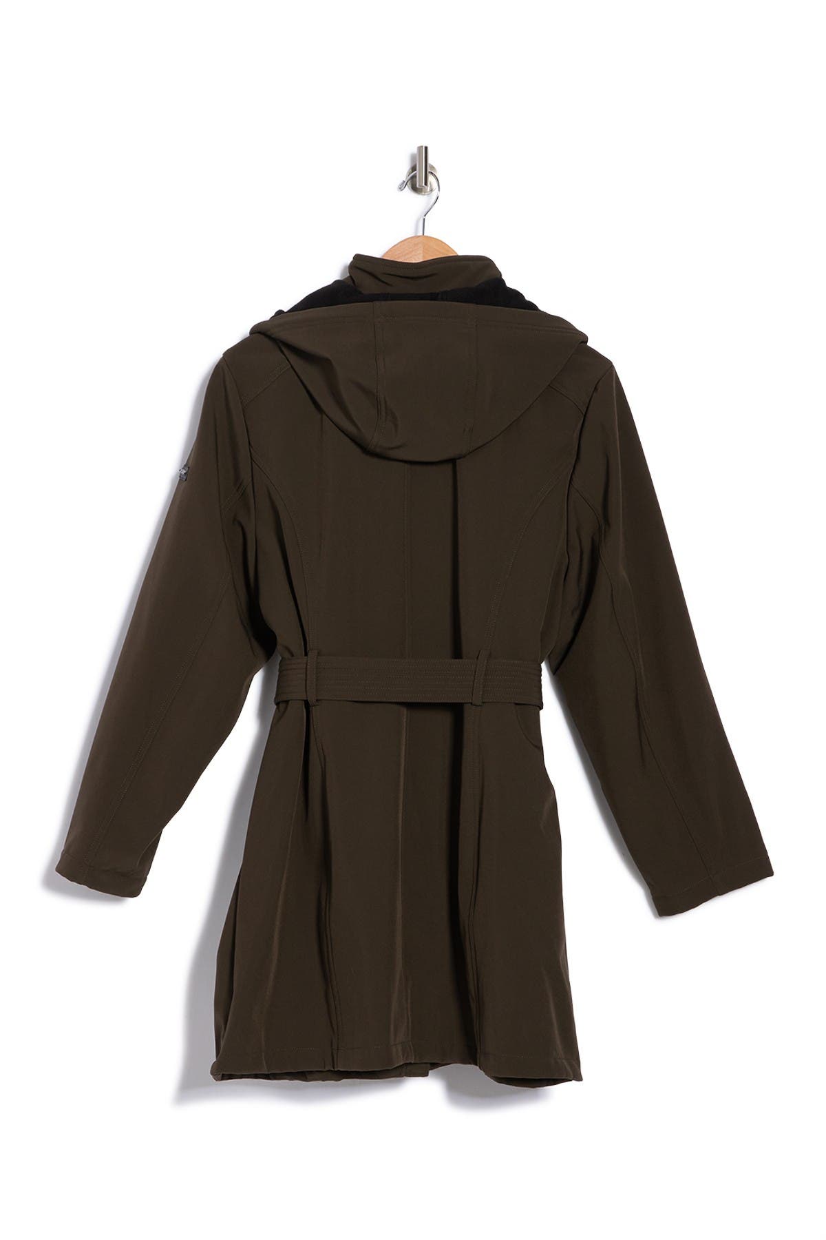 dkny women's coats plus size