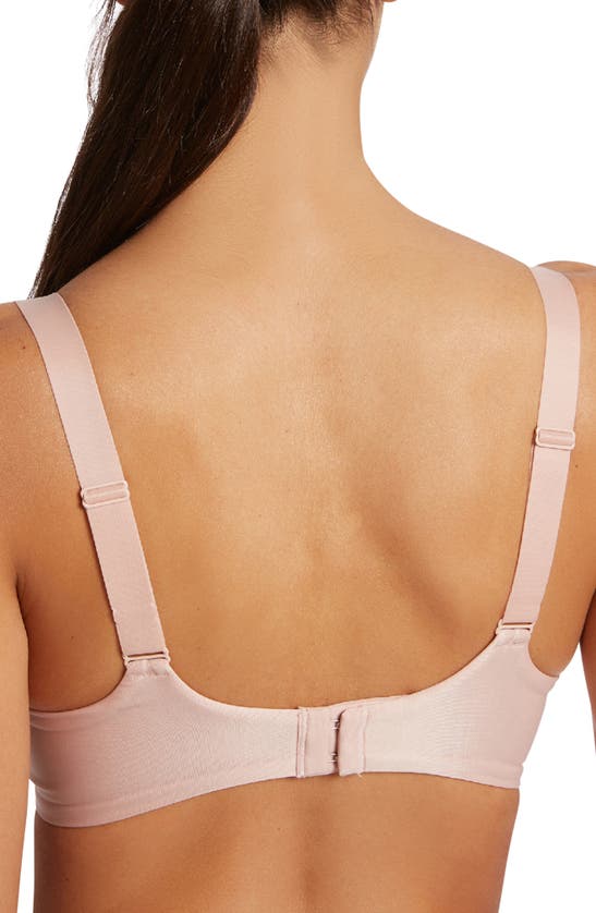 Shop Wolford Sheer Touch Soft Cup Underwire Bra In Rose Powder