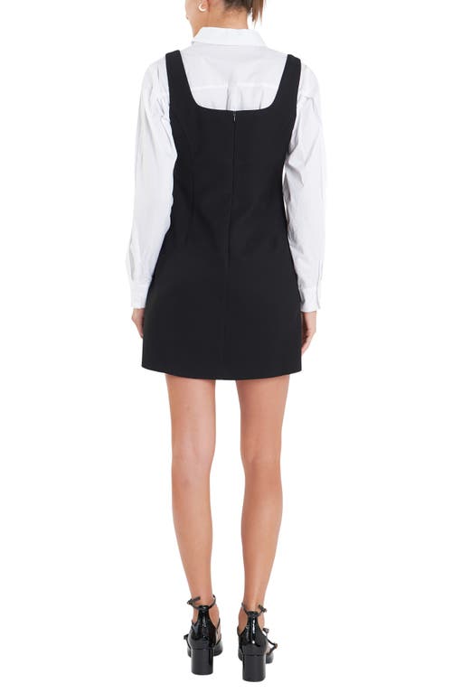 ENGLISH FACTORY ENGLISH FACTORY SLEEVELESS MINIDRESS