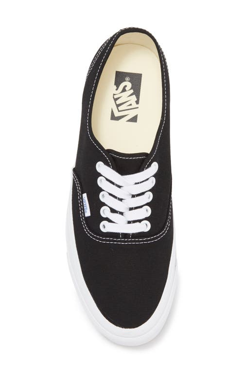 Shop Vans Premium Authentic Reissue Sneaker In Lx Black/white