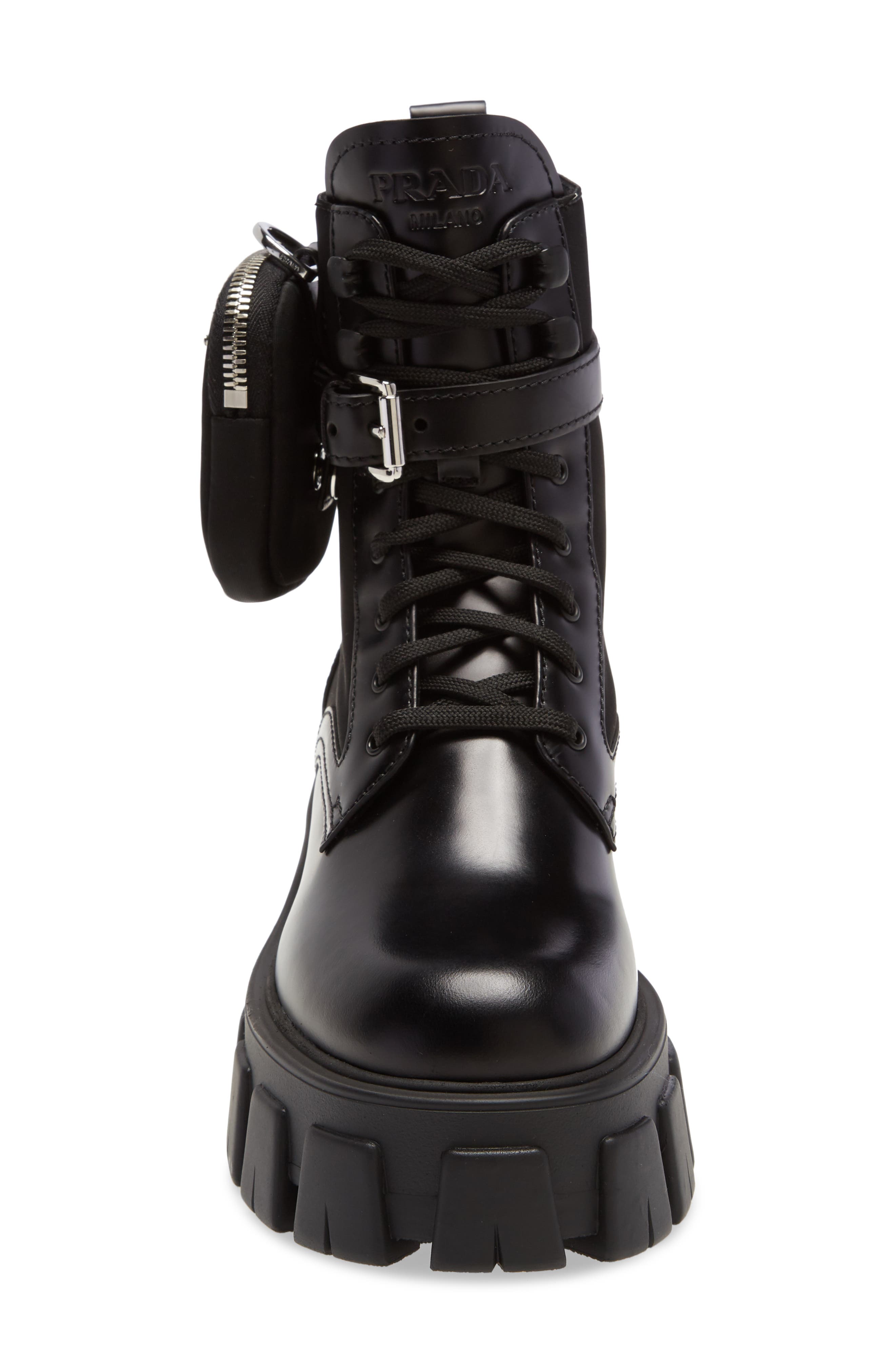 prada combat boots