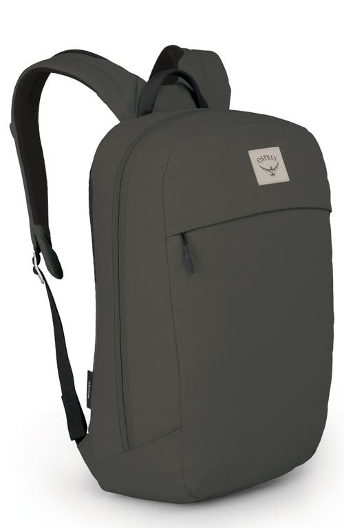 Large Arcane Recycled Polyester Commuter Backpack in Stonewash Black