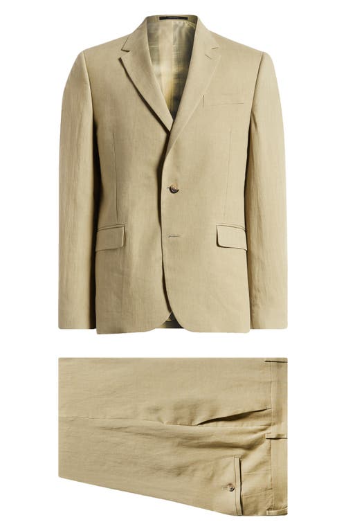 Paul Smith Tailored Fit Solid Linen Suit at Nordstrom, Us