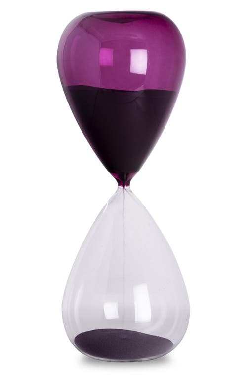 Bey-Berk 90-Minute Hourglass Sand Timer in Purple