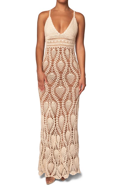 JLUXLABEL JLUXLABEL GREAT ESCAPE CROCHET MAXI DRESS