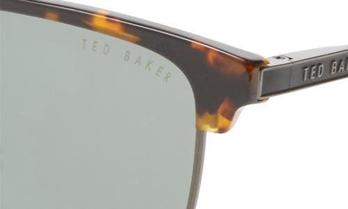 TED BAKER TED BAKER LONDON 55MM SQUARE POLARIZED SUNGLASSES 