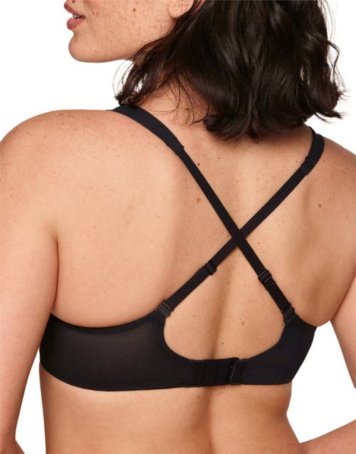 Adore Me Ivy Unlined Triangle Bra In Black